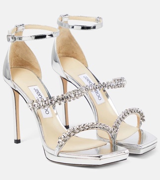 Bing 105 crystal-embellished sandals