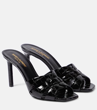 Tribute 85 patent leather mules