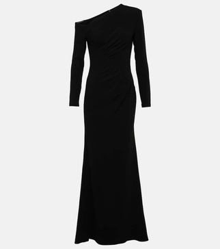 Asymmetric cady gown