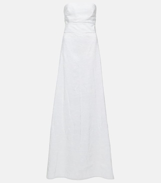 Bridal Pavento taffeta gown