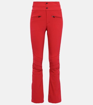 Aurora high-rise flared ski pants