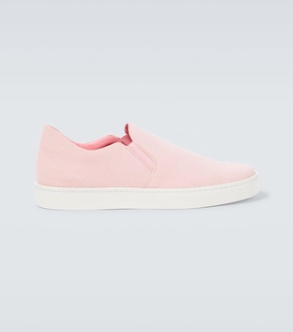 Nadores suede slip-on shoes