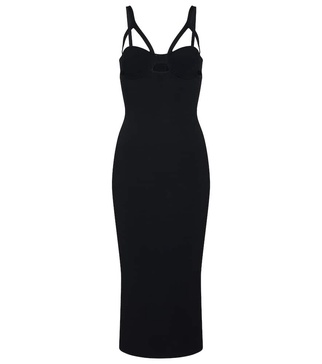 Honour cutout midi dress