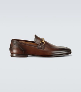 Gucci Jordaan leather loafers