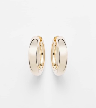 Cosmo 18kt gold hoop earrings