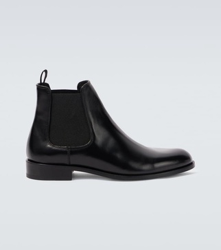 Leather Chelsea boots