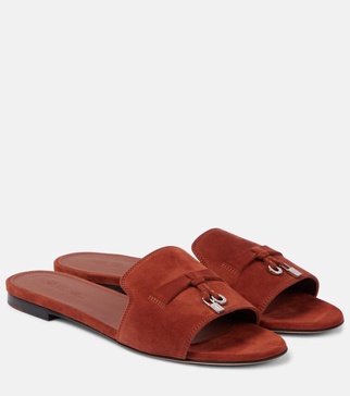 Summer Charms suede sandals