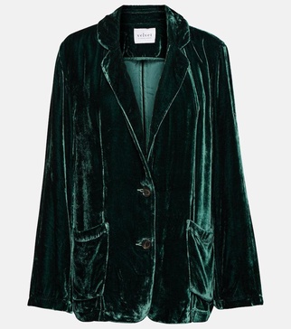 Velvet blazer