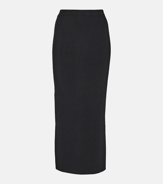 Kefali jersey maxi skirt