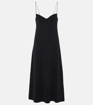 Ally cashmere midi dress 