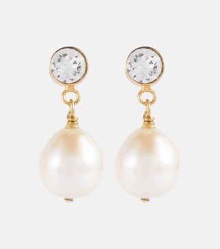 Percy faux pearl earrings