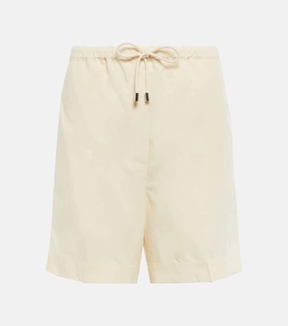 Tailored drawstring shorts