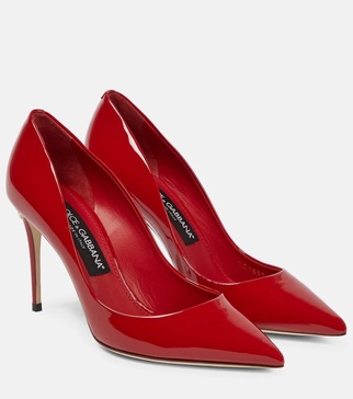 Cardinale 90 Patent Leather Pumps