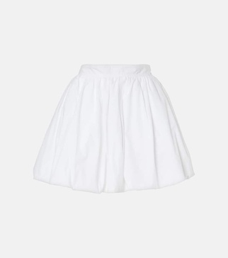 Cotton miniskirt