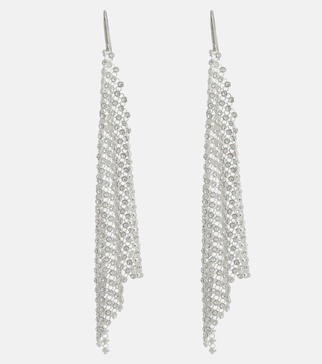 Embellished chainmail earrings 