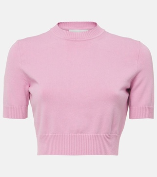 Premier knitted crop top