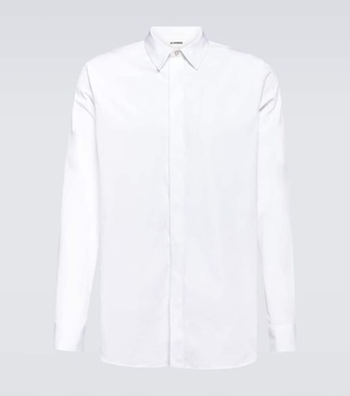 Cotton poplin shirt