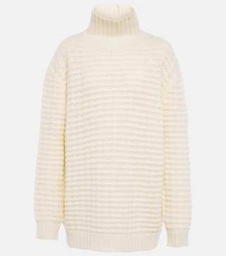 Volterra cashmere and silk turtleneck sweater