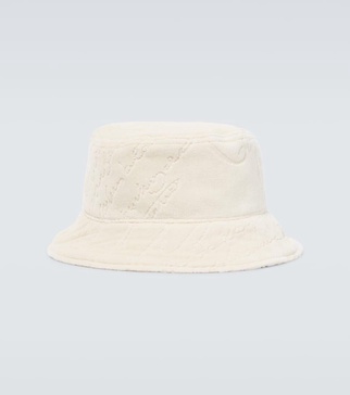 Scritto cotton bucket hat