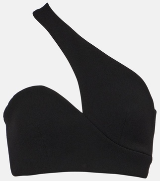 Asymmetric bra top