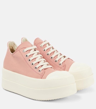 DRKSHDW canvas low-top sneakers