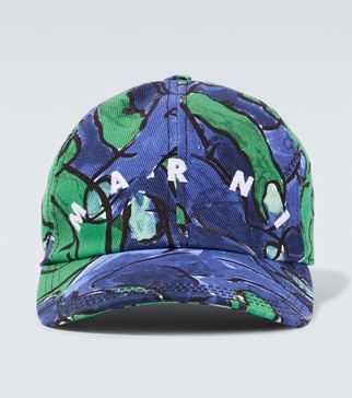 Embroidered cotton baseball cap