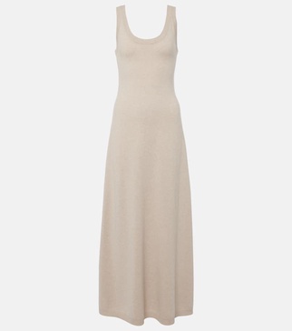 Cashmere midi dress