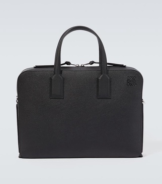 Goya leather briefcase