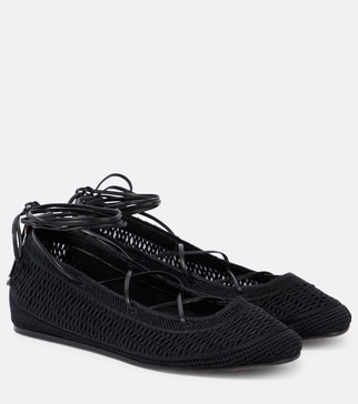 Belna open-knit ballet flats