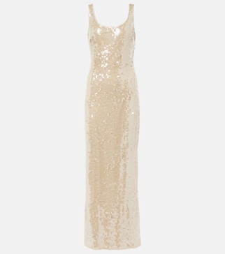 Bex sequined maxi dress