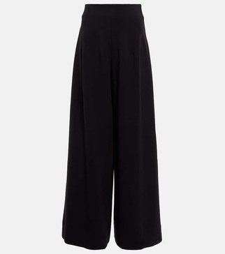 Caleb high-rise wide-leg pants