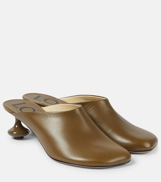 Toy leather mules