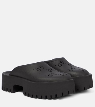 GG rubber clogs