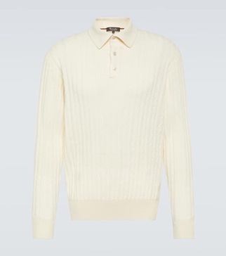 Shibumi cashmere polo sweater