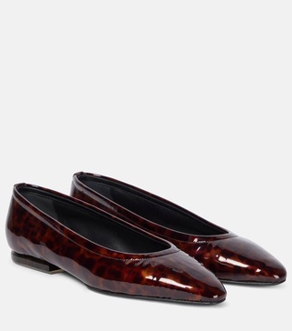 Primula patent leather ballet flats