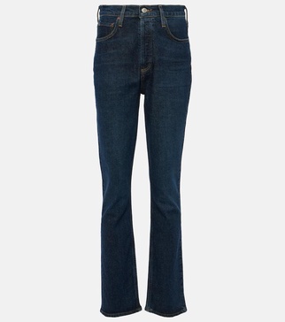 Freya high-rise slim jeans