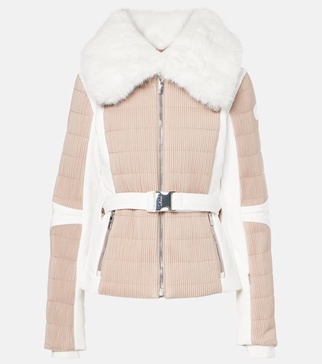 Gitu faux fur-trimmed ski jacket