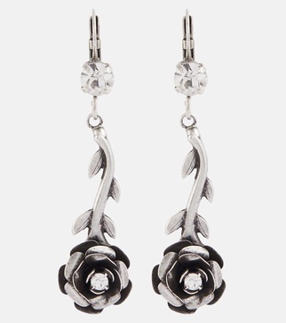 Rose earrings