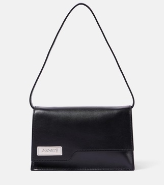 Folder Mini leather shoulder bag