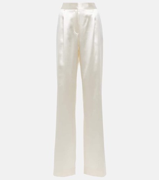 Miriam silk and wool pants