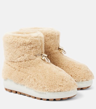 Chamonix S 13 shearling snow boots