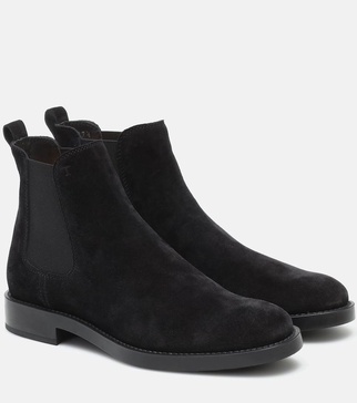 Suede Chelsea boots