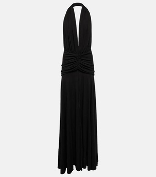 Halterneck gown