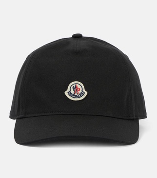 Logo canvas baseball cap