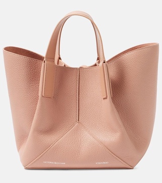 W11 Mini leather tote bag