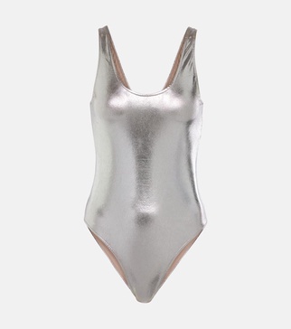 Metallic swimsuit