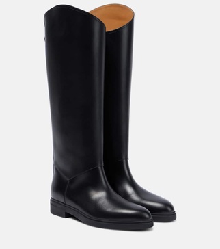 Kilda leather knee-high boots