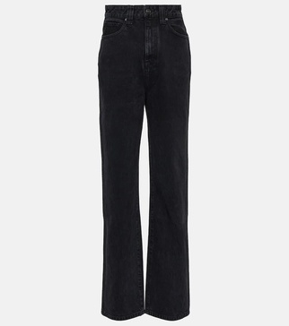 Albi high-rise straight jeans