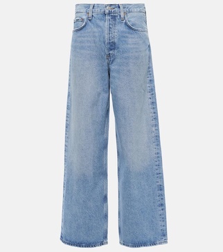 Low Slung Baggy straight jeans