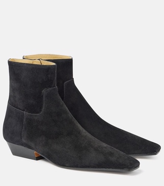 Marfa suede ankle boots